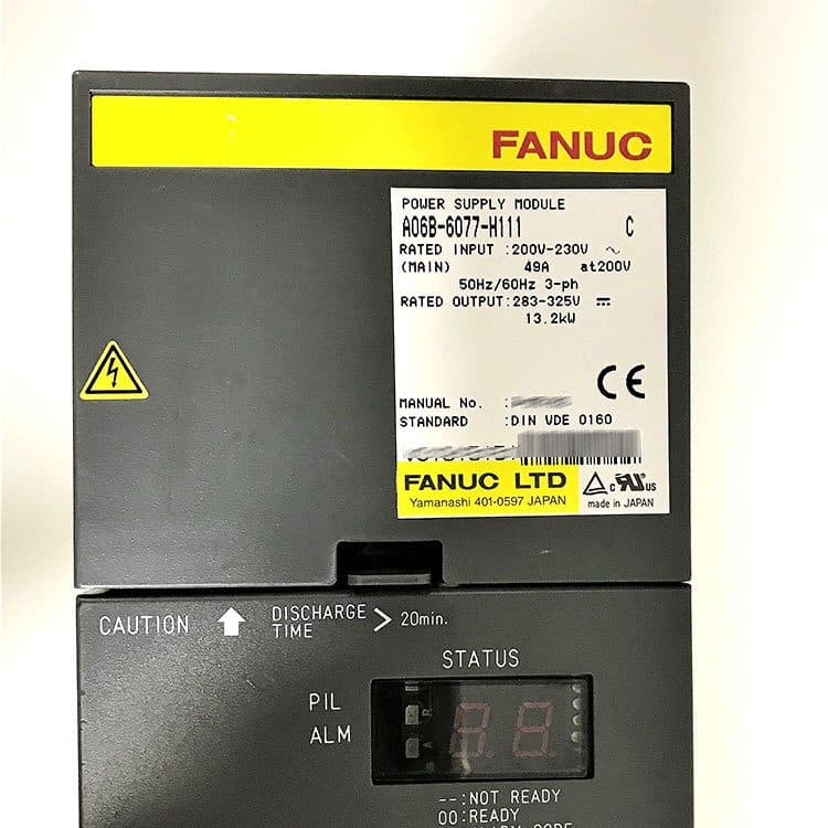 FANUC A06B-6077-H111 Servo Motor / Drive - A06B-6077-H111 | Professional FANUC Servo Amplifier / Drive Part | In Stock at Vcocnc