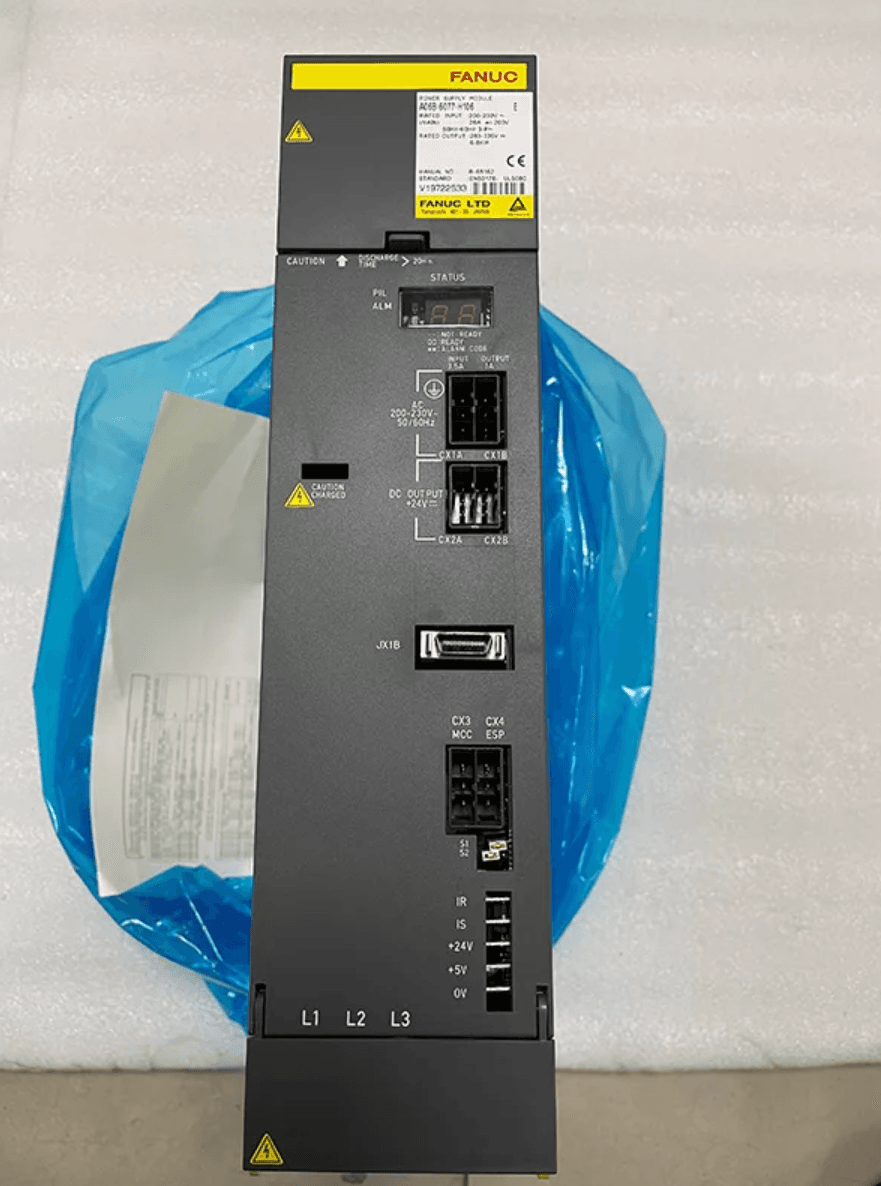 A06B-6077-H106 FANUC A06B-6077-H106 Servo Motor / Drive - Detail View | FANUC Servo Amplifier / Drive