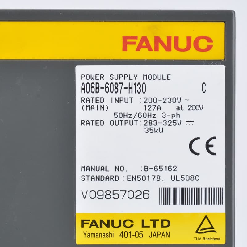 FANUC A06B-6087-H130 - FANUC-A06B-6087-H130 | Professional FANUC Servo Drives & Motors Part | In Stock at Vcocnc
