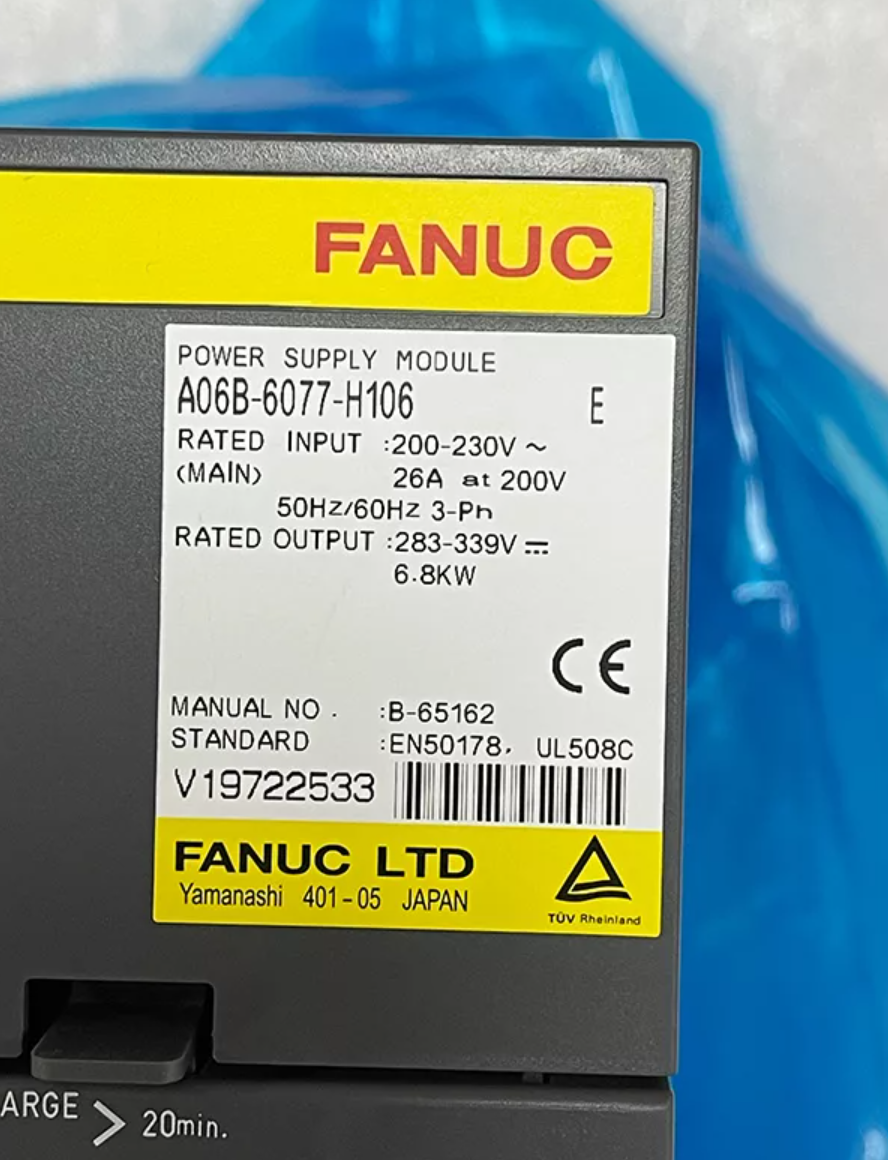 A06B-6077-H106 FANUC Servo Amplifier Module - A06B-6077-H106 | Professional FANUC FANUC Servo Amplifier / Drive Part | In Stock at Vcocnc